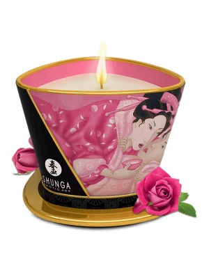 Dropshipping Shunga bougie de massage à la rose