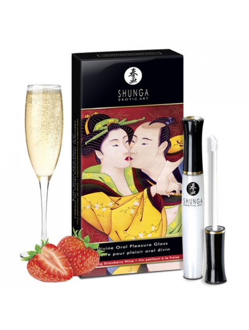 Grossiste gloss shunga plaisir oral fraise dropshipping