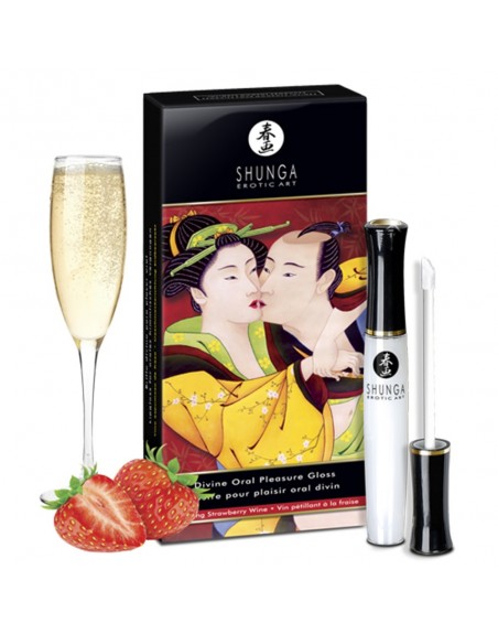 Grossiste gloss shunga plaisir oral fraise dropshipping