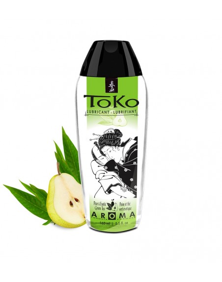 Fournisseur Shunga Toko Lubrifiant lêchable poire thé vert exotique 165ml