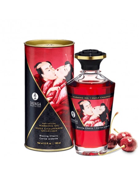 Grossiste shunga huile  comestible cerise