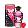 Fournisseur Shunga huile de massage framboise chauffante