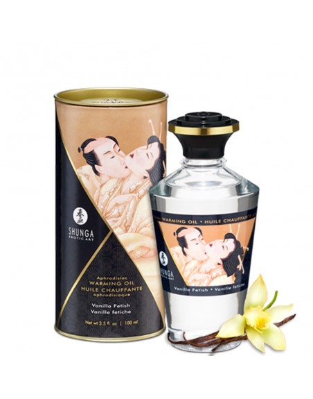 Fournisseur shunga dropshipping huile de massage vanille comestible