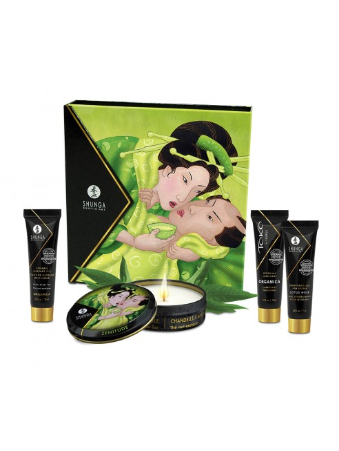 Grossiste Shunga dropshipping Coffret de Geisha Bio thé vert