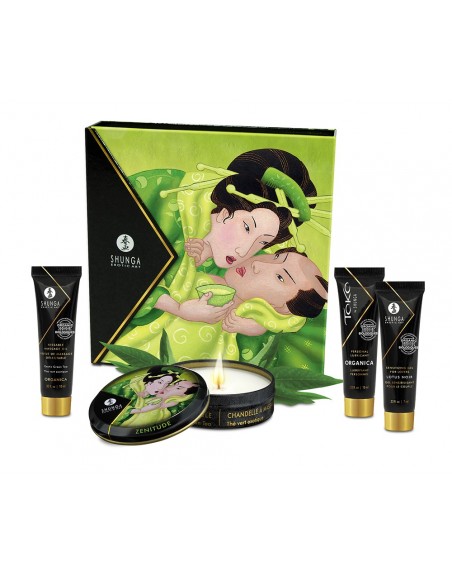 Grossiste Shunga dropshipping Coffret de Geisha Bio thé vert