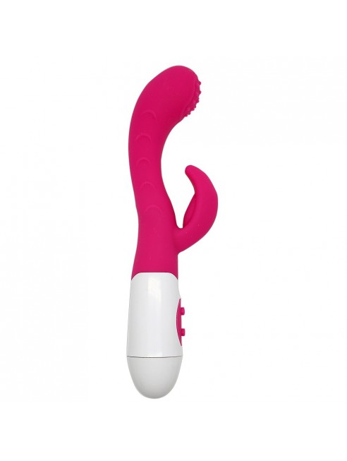 Vibromasseur Rabbit Rose avec picot de stimulation - TOZ051PNK