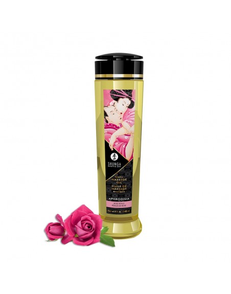 Fournisseur huile à la rose massage sexy Shunga dropshipping
