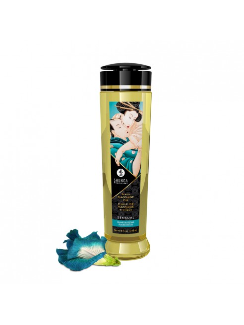 Huile de massage fleurs des iles aphrodisiaque 250ml