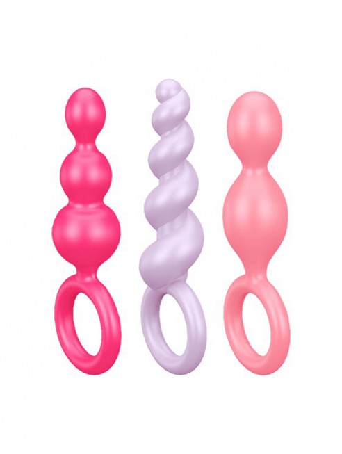 Coffret 3 plugs satisfyer couleur - CC597160