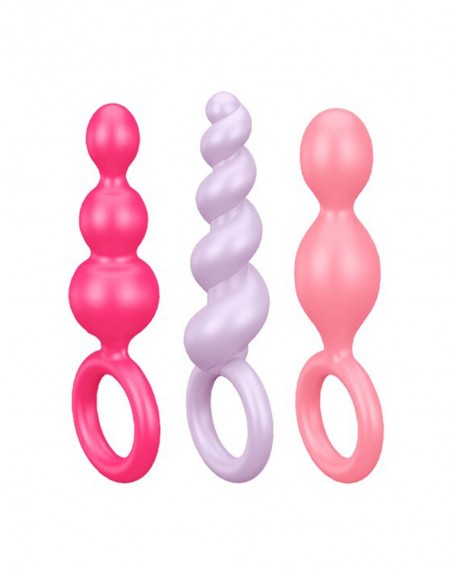 Coffret 3 plugs satisfyer couleur - CC597160