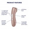 Stimulateur clitoridien Pro 2+ Satisfayer - CC597140