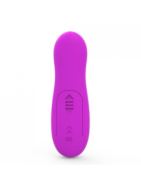 Vibromasseur succion violet 10 vitesses de voyage - BOZ-035PUR