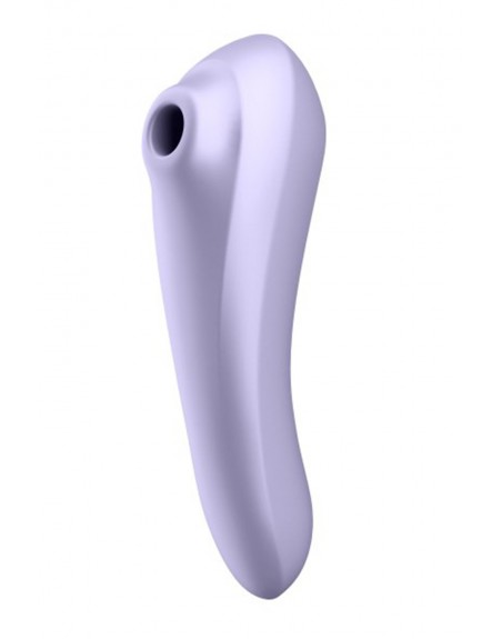 Vibromasseur et stimulateur de clitoris violet connecté Dual Pleasure Satisfyer - CC5972590201