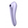 Vibromasseur et stimulateur de clitoris violet connecté Dual Pleasure Satisfyer - CC5972590201