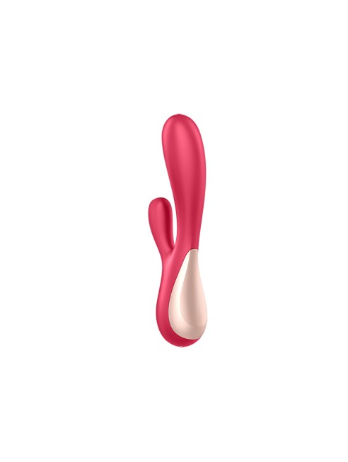 Vibromasseur rabbit blanc connecté Mono Flex Satisfyer - CC5972440020