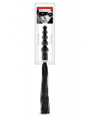 Martinet avec manche chapelet anal noir Fetish Tentation - CC570402