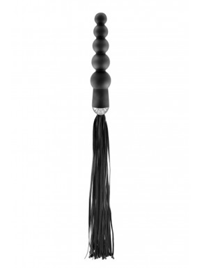 Martinet avec manche chapelet anal noir Fetish Tentation - CC570402
