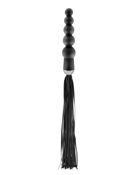 Martinet avec manche chapelet anal noir Fetish Tentation - CC570402