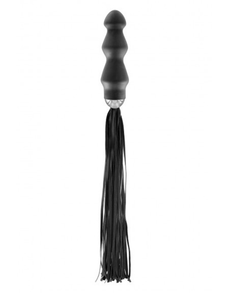 Martinet avec manche chapelet anal noir Fetish Tentation - CC570402