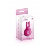 Vibromasseur rabbit Rose USB avec gland stimulant 10 programmes - CC531061YB