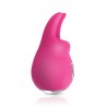 Vibromasseur rabbit Rose USB avec gland stimulant 10 programmes - CC531061YB