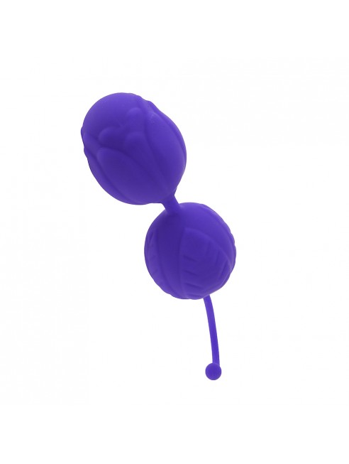 Boules de Geisha violet silicone - KOB004PUR