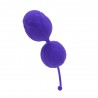 Boules de Geisha violet silicone - KOB004PUR