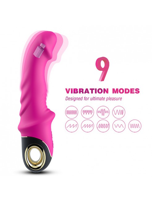 Vibromasseur rose g spot JoyBlade vibrations puissantes - USK-V14PNK