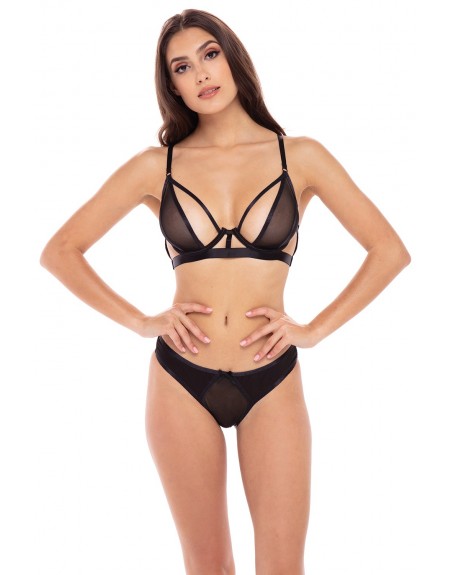 Ensemble 2 pièces noir - REN53020-BLK