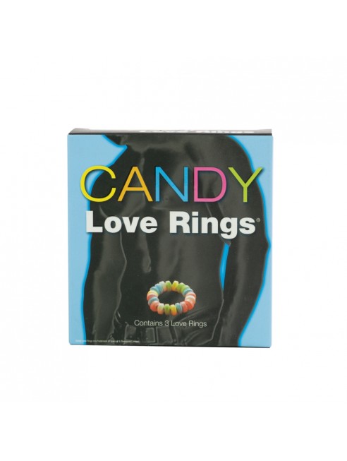 Lot de 3 cockrings bonbons Candy