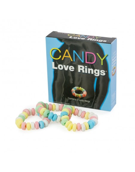 Lot de 3 cockrings bonbons Candy