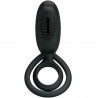 Cockring vibrant en silicone avec stimulateur clitoridien Esther - CC592166