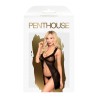 Babydoll et string assorti Noir After sunset - PH0007BLK