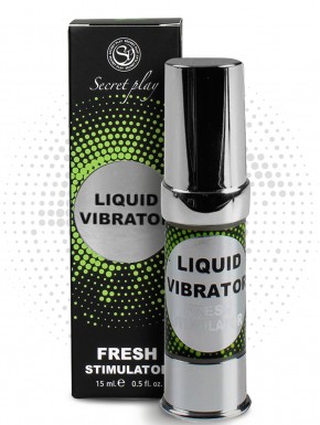 Liquide vibrant effet frais unisexe 15ml - SP5976