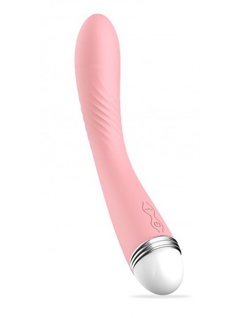 Vibromasseur rose vintage 10 vitesse USB - BOZ074BPNK