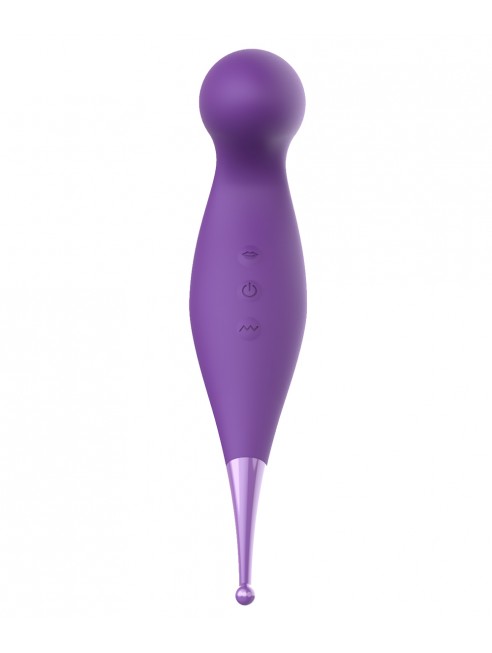 Oiseau du Paradis - Vibromasseur 2 en 1  violet - CR-820PUR