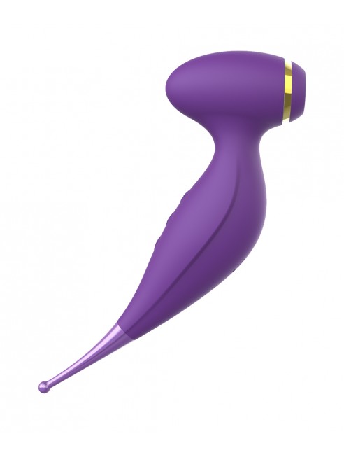 Oiseau du Paradis - Vibromasseur 2 en 1 violet - CR-820PUR