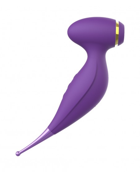 Oiseau du Paradis - Vibromasseur 2 en 1 violet - CR-820PUR