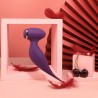 Oiseau du Paradis - Vibromasseur 2 en 1  violet - CR-820PUR