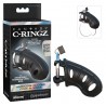 Cage de chasteté en silicone pour pénis C-Ringz - R542539