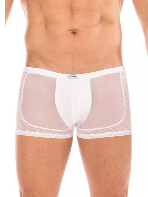 Boxer blanc Midnight - LM2103-67WHT