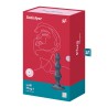 Plug anal vibrant gris USB Lolli Plug 1 Satisfyer - CC5972710040