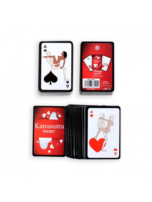 Mini jeu de 54 cartes Kamasutra - SP6204