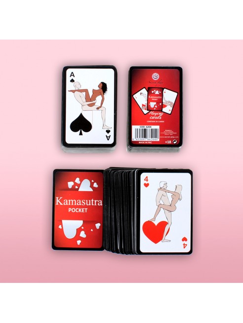 Mini jeu de 54 cartes Kamasutra - SP6204