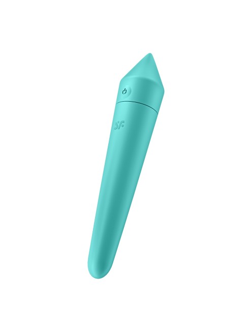 Vibromasseur connecté turquoise USB Ultra Power Bullet 8 Satisfyer - CC597744