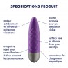 Vibromasseur violet USB Ultra Power Bullet 5 Satisfyer - CC597739
