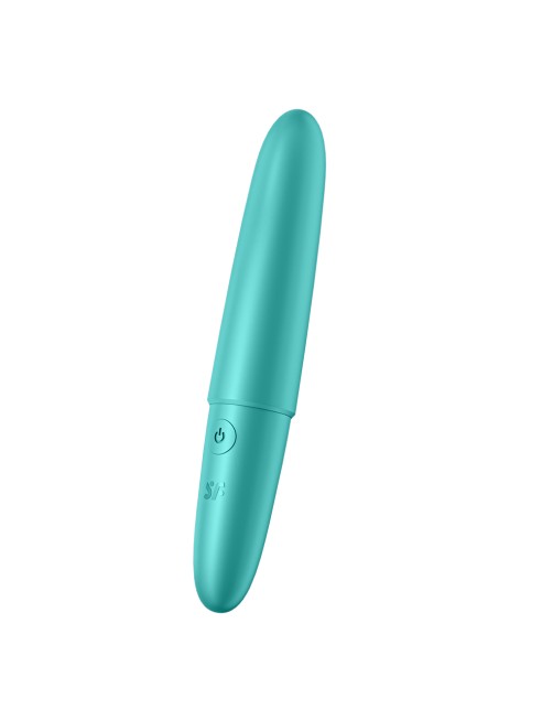 Vibromasseur turquoise USB Ultra Power Bullet 6 Satisfyer - CC597741