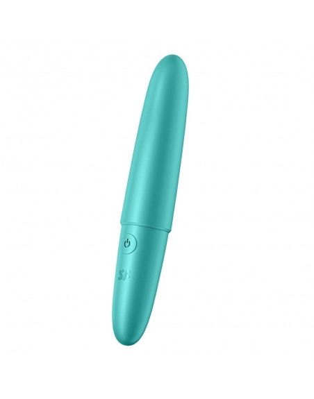 Vibromasseur turquoise USB Ultra Power Bullet 6 Satisfyer - CC597741