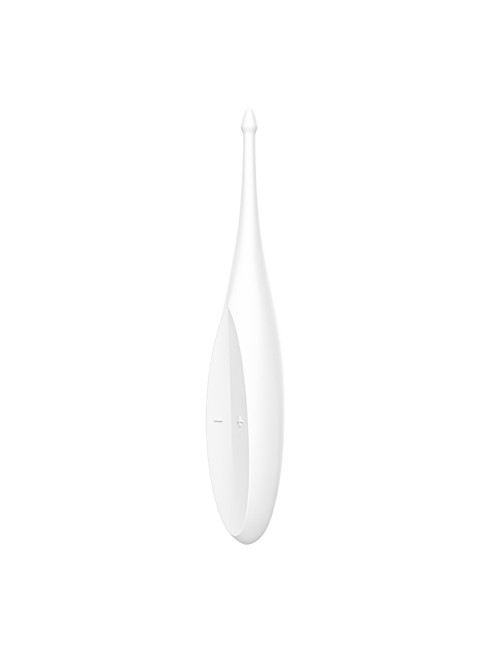 Stimulateur polyvalent pour zone ciblé blanc USB, Twirling Fun Satisfyer - CC597225