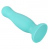 Plug anal ventouse vert pastel taille M - A-001-M-GRNDT